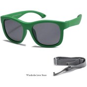 Resim Klassnum2025 Çocuk Polarize Güneş Gözlüğü 1-3 Yaş Uv400 Korumalı Yumuşak Çerçevewhıtekahverengi51gri Gri 