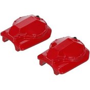 Resim Flybuy Trx-4 Traxxas Mufunye Kırmızı/gümüş Kapağı Diferansiyel Çinko Alaşımlı Aksesuarı - Wy 