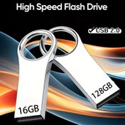 Resim 100% Gerçek Kapasiteli Metal USB 2.0 Flash Sürücü Kalem Sürücü USB Stick U Disk USB Arayüzüne Sahip Tüm Ürünler İçin Uygun 2025 Büyük Promosyon 