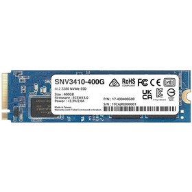 Resim Synology SNV3410-400G 400 GB 3000-750MB/s M2 NVME SSD 