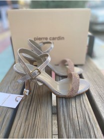 Resim Pierre Cardin ® | PC-54532 Taş Detaylı Kadın Topuklu Sandalet Ayakkabı 