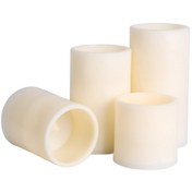 Resim Skycity 4'lü Set Led Simülasyon Mum Işıkları - Sarı Flaşlı Ev Dekorasyon Aydınlatma Pil Dahil Değil Diğer 