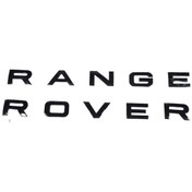Resim Range Rover Sport Kaput Yazısı Model Siyah 2014 2020 