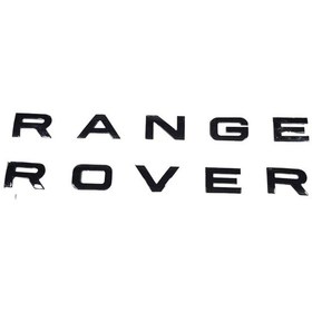 Resim Range Rover Vogue Kaput Yazısı Siyah 2013 2020 