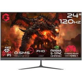 Resim GAMEON GOES24FHD120IPS Essential 23,8" FHD, 120Hz, 0,5ms Hızlı IPS, PS5 Destekli Siyah Oyuncu Monitörü 