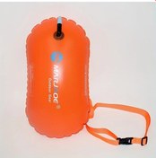 Resim Elmpaly Yüksek Görünürlüklü Turuncu Havuz Şamandırası, Şişme Yüzme Ekipmanı Turuncu Kırmızı 