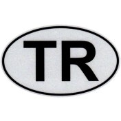 Resim BS.Elektronik Etiketçilere Özel Reflektif Sticker Tr ( Türkiye ) Özel Sticker Simli Tr 