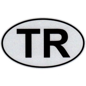Resim BS.Elektronik Etiketçilere Özel Reflektif Sticker Tr ( Türkiye ) Özel Sticker Simli Tr 