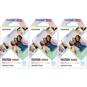 Resim Instax mini Mermaid Tail 10x3 Film Seti 