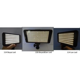 Resim Led 228A Kamera Işığı 