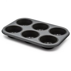 Resim Aryıldız 6'lı Muffin Kalıbı Gri 