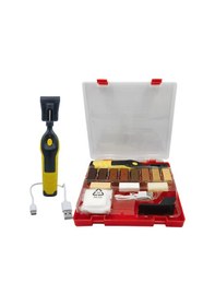 Resim Aubyhe Elektrikli Wood Floor Tamir Seti - Delik Ve Çizik Onarım Aleti, Mermer Grout Toolu, 100 C Erime Sıcaklığı, Stokta 