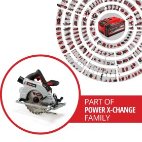 Resim Einhell Professional Akülü Daire Testere TP-CS 18/190 Li BL-Solo Power X-Change (18 V, Ø190 mm Testere Bıçağı, Kömürsüz, 65 mm Kesim Derinliği, Aletsiz Ayar, Akü Dahil Değildir) - 4331210 
