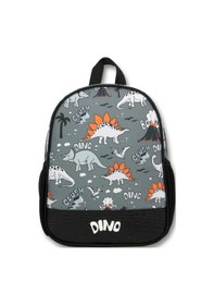 Resim Famebag-ümit Çanta Siyah Gri Dinazor Anaokulu Çantası 3'lü Set 