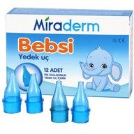 Resim Miraderm Bebsi Burun Aspiratör Ucu 12 Adet 