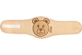 Resim Kiraz Çekirdekli Patik Ve Kiraz Çekirdekli Bebek Bel Bandı Set Kolik Önleyici Ekru 