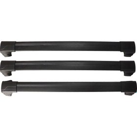 Resim Nissan Nv200 Oluklu Ara Atkı Siyah 3 Parça 2010 Ve Sonrası 