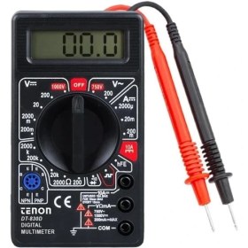 Resim AyrStore Tenon DT-830D Siyah Dc/ac Voltaj Akım Ölçer Dijital Multimetre Ölçü Aleti 
