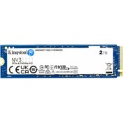 Resim Kıngston Snv3s/2000g, Nv3, 2tb, 6000/5000, Gen4, Nvme Pcıe M.2 2280, Ssd 