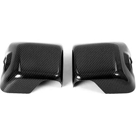 Resim Jeep W - Kaiyi İçin Araç Dış Yan Dikiz Aynası Kapağı Geri Görüş Aynası Koruma Muhafazası Kaplaması 