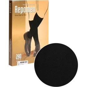 Resim 280 Den. 19-21 Mmhg Unisex Diz Altı Çorabı Repomen - Antrasit 