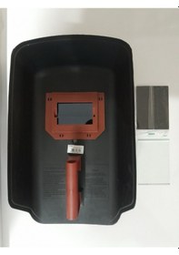 Resim Plastik Kaynak Maskesi - 2 Adet Maske Camı Ve 1 Adet Şeffaf Cam 