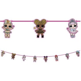 Resim Lol Bebek Temalı Özel Kesim Dekoratif Banner 270 Cm Tüm Yaşlar 