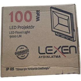 Resim Lexen Led Projektör 100w 6500k 100W Beyaz 