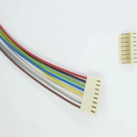 Resim Sanec 2,54MM 8 Pin 2510 Kablolu Dişi Konnektör + 180D Erkek Pcb Tipi 10CM - 0,50MM 