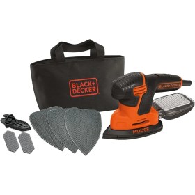 Resim + Decker KA2000-QS Mouse Zımpara, Çok Renkli, 120 W 