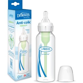 Resim 250 ml Dar Ağız Antikolik Options+ PP Biberon, Tekli Paket 