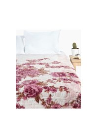 Resim Aksu Çift Kişilik Battaniye - Gül Kurusu 