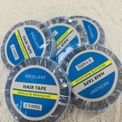Resim 1 Rulo, Ön Dantelli Mükemmel Peruk Başlığı, Çift Taraflı Yapıştırıcı, 3 Yard Uzunluğunda, 0.8cm Genişliğinde 