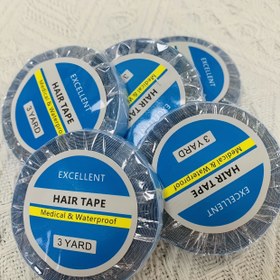 Resim 1 Rulo, Ön Dantelli Mükemmel Peruk Başlığı, Çift Taraflı Yapıştırıcı, 3 Yard Uzunluğunda, 0.8cm Genişliğinde 