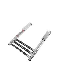 Resim Erol Teleskopik Merdiven 3 Basamaklı Platform Üstü 254x879 mm 