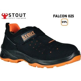 Resim Stout İş Ayakkabısı Kompozit Burunlu Falcon 025 S1p - 45 Turuncu 