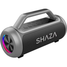 Resim Shaza SS4503-GR Çift Mikrofon Dahili Dsp Rgb Ledli Bluetooth Hoparlör 