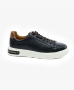 Resim Greyder Erkek Siyah Hakiki Deri Sneaker Ayakkabı 5Y1SA14811 