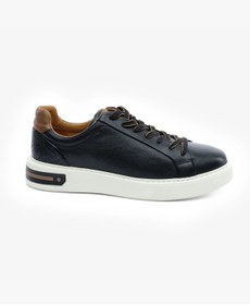 Resim Greyder Erkek Siyah Hakiki Deri Sneaker Ayakkabı 5Y1SA14811 