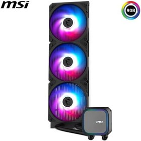Resim MSI MAG CoreLiquid A13 360 Siyah Sıvı CPU Soğutucu 