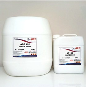 Resim Arc152 Epoksi Ahşap Ve Elyaf Laminasyon Reçine 25 Kg Set 