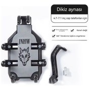Resim Motosiklet Cep Telefonu Standı Navigasyon Bisiklet Cep Telefonu Standı Şok Geçirmez B-111 