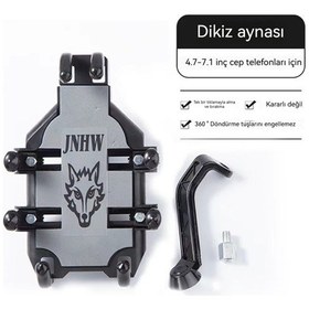 Resim Motosiklet Cep Telefonu Standı Navigasyon Bisiklet Cep Telefonu Standı Şok Geçirmez B-111 