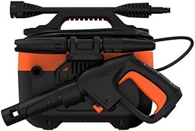 Resim Black + Decker 1300 Watt, 110 Bar Yatay Basınçlı Yıkama Makinesi, BEPW1300H-QS 