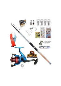 Resim 3000 270cm 60-120gr Remixon Carbo-x Kıyı Tele Spin Olta Takımı Seti 