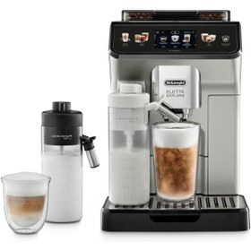 Resim Delonghi De'Longhi Eletta Soğuk Demleme Otomatik Kahve Makinesi LatteCrema Sıcak ve Soğuk Teknolojisi ile 