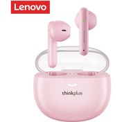 Resim Teltree Lenovo Lp1 Pro Bluetooth 5.1 Kulaklıkları - Dokunmatik Kontrol, Mikrofonlu, 250mah Şarj Kutusu, Pembe 