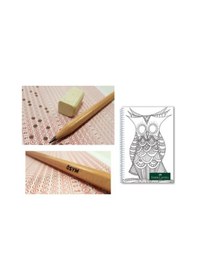 Resim Faber-castell Natural Ösym Kurşun Kalemi 60"lı 2,5 B Faber-castell 100 Yp Çizgili Defter A4 1 Adet 