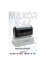 Resim Maxor Kaşe K-44 İsim-ünvan Kaşesi 1 Adet 