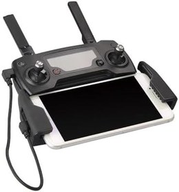 Resim DJI Mavic Pro için Mikro USB Kumanda Veri Aktarım Kablosu 29cm Örgülü Siyah 